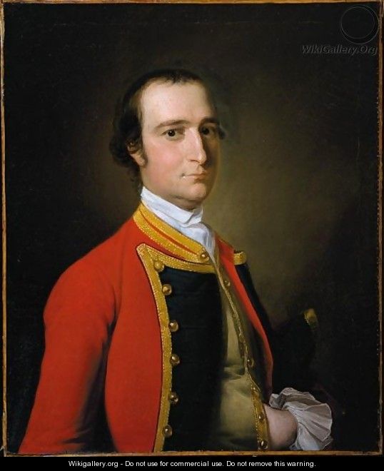 Potrait Of An Officer - Josepf Wright Of Derby