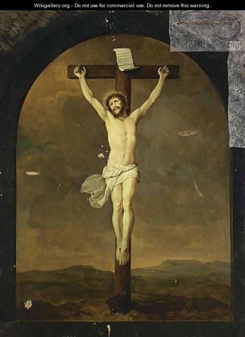 Christ On The Cross - Adriaan de Lelie