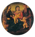 The holy family - Italian Unknown Master