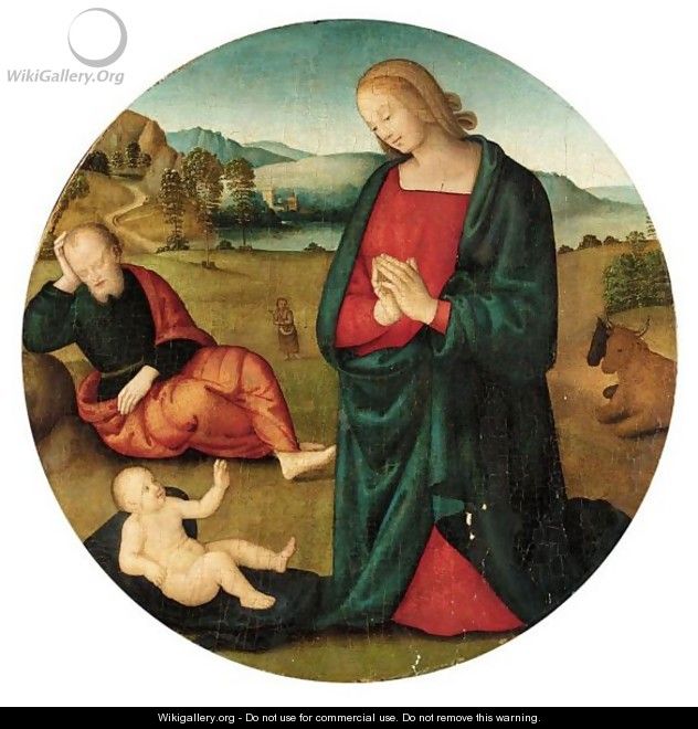 The Holy Family - (after) Pietro Vannucci Perugino