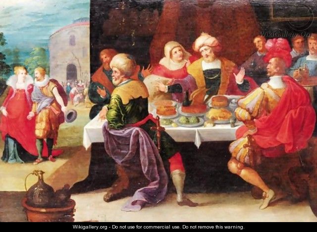 The Feast Of Herod 2 - (after) Frans II Francken