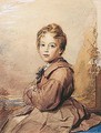 Portrait Of Thomas Knyvett Richmond Aged Six - George Richmond