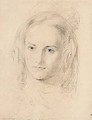 Portrait Of Julia Richmond, The Artist's Wife - George Richmond