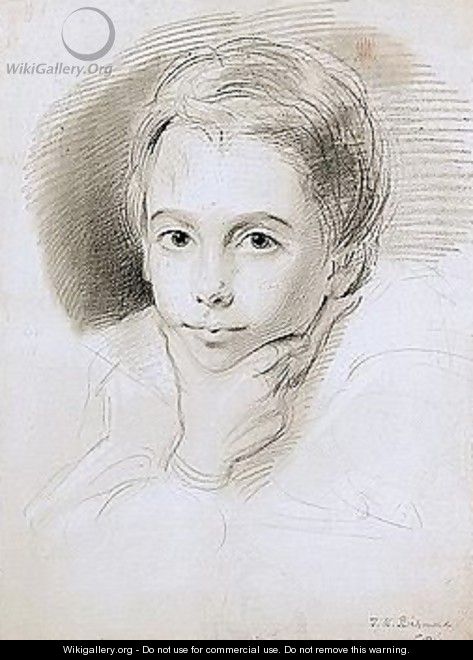 Portrait Study Of Thomas Knyvett Richmond - George Richmond