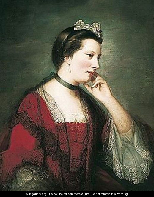 Portrait Of A Lady, Probably Lady Cathcart - Sir Joshua Reynolds