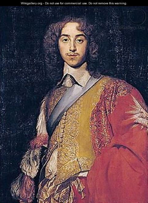 Portrait Of George Villiers, 2nd Duke Of Buckingham (1628-1687) - (after) Adriaen Hanneman