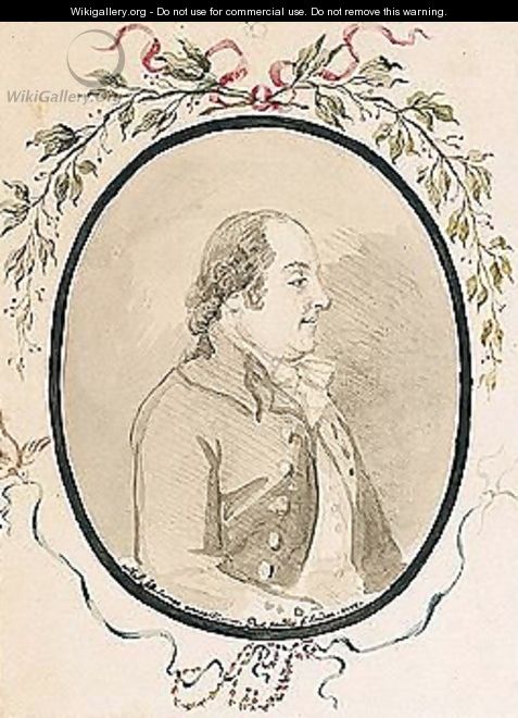Portrait Of Dominic Serres (1722-1793) - Paul Sandby