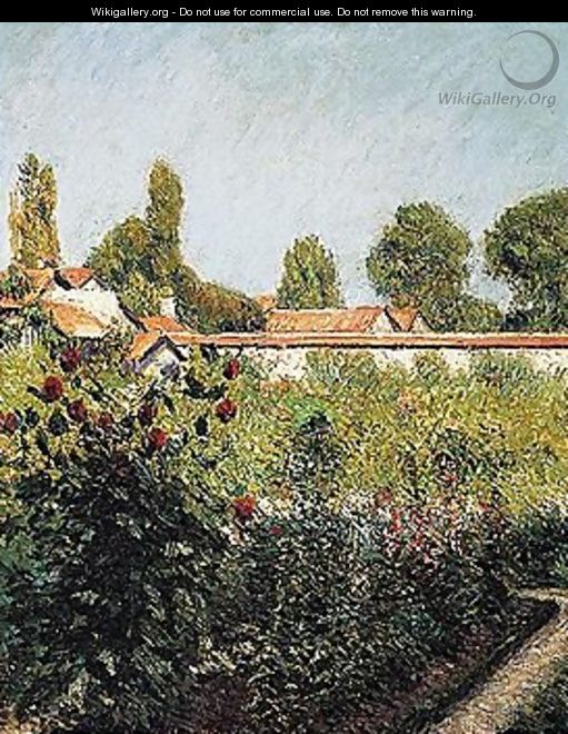 Garden 2 - Gustave Caillebotte
