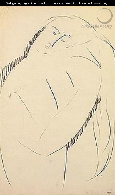Portrait of a woman 4 - Amedeo Modigliani
