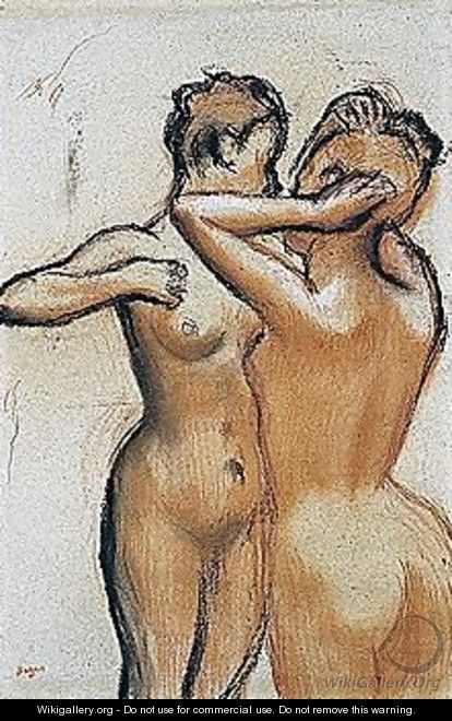 Female nude 2 - Edgar Degas