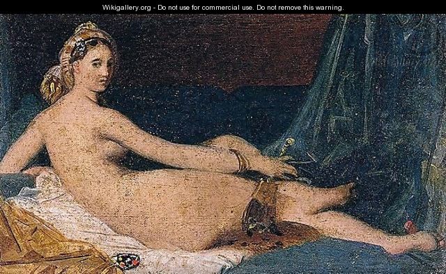 Odalisque - Jean Auguste Dominique Ingres