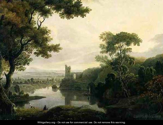River Landscape - George Barret
