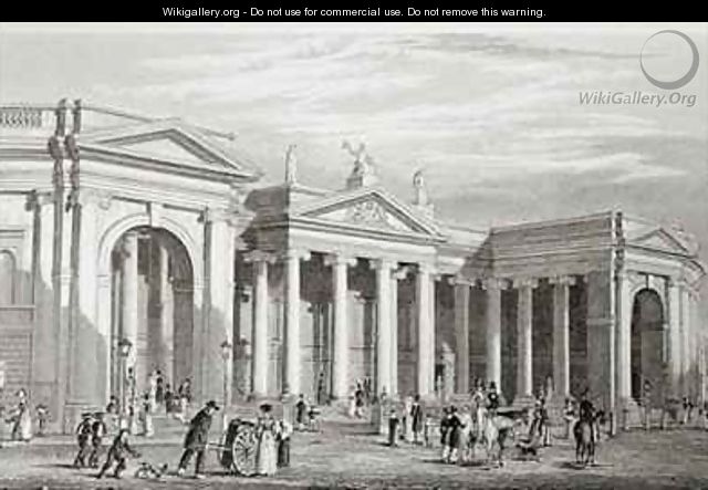 The Bank of Ireland, Dublin - (after) Bartlett, William Henry