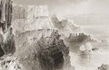 Plaiskin Cliff, near Giant's Causeway, County Antrim, Northern Ireland - (after) Bartlett, William Henry