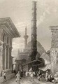 The Tchernberle Tash, Constantinople, Istanbul, Turkey - (after) Bartlett, William Henry