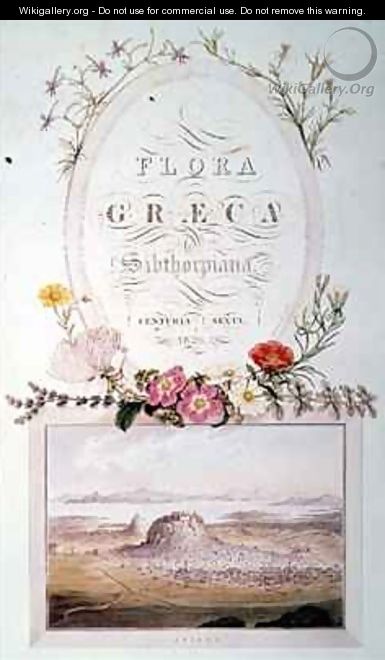 Athens, Title page of 