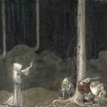 Brother St. Martin and the Three Trolls - John Bauer