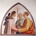 Christ Appearing on the Road to Emmaus - Fra (Baccio della Porta) Bartolommeo
