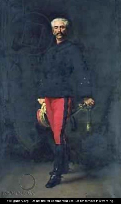General Gaston Auguste (1830-1909) Marquis de Gallifet - Georges Becker