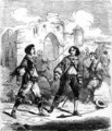 Illustration for 'Les Trois Mousquetaires' (The Three Musketeers) - (after) Beauce, Jean Adolphe