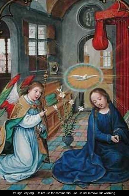 The Annunciation of the Virgin Mary, from the 
