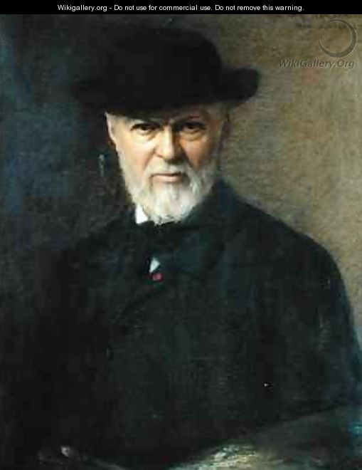 Portrait of Jean-Jacques Henner (1829-1905) - Jean Benner