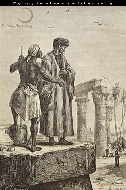Ibn Battuta in Egypt - Hippolyte Leon Benett