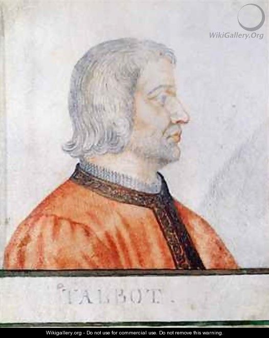 John Talbot (1388-1453) 1st Earl of Shrewsbury - Thierry Bellange