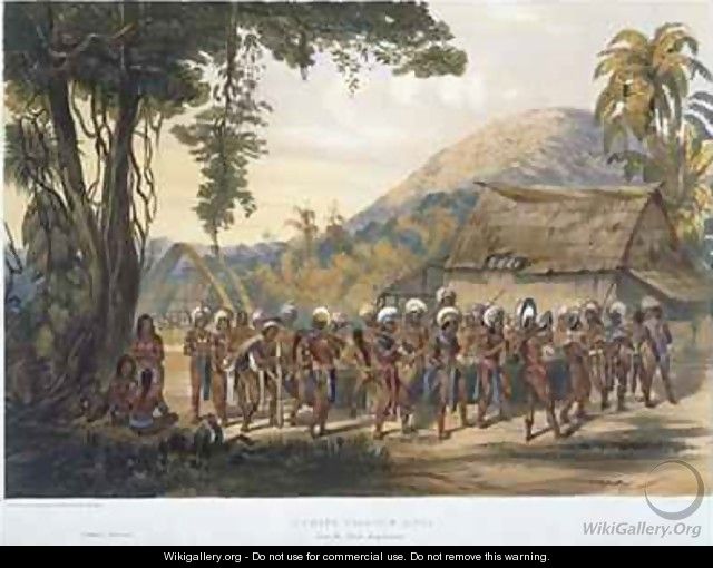 Caribi Village Anai, near the River Rupununi - (after) Bentley, Charles