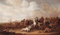 A Cavalry Engagement - Abraham Van Der Hoeff