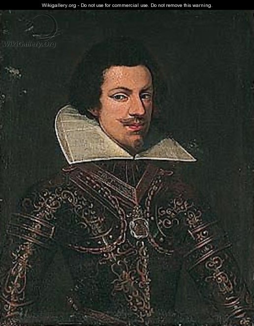 Portrait of vittorio amadeo i, duke of savoy (1587-1637) - (after) Giovanna Garzoni