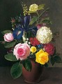 Still Life With Flowers - Otto Didrik Ottesen