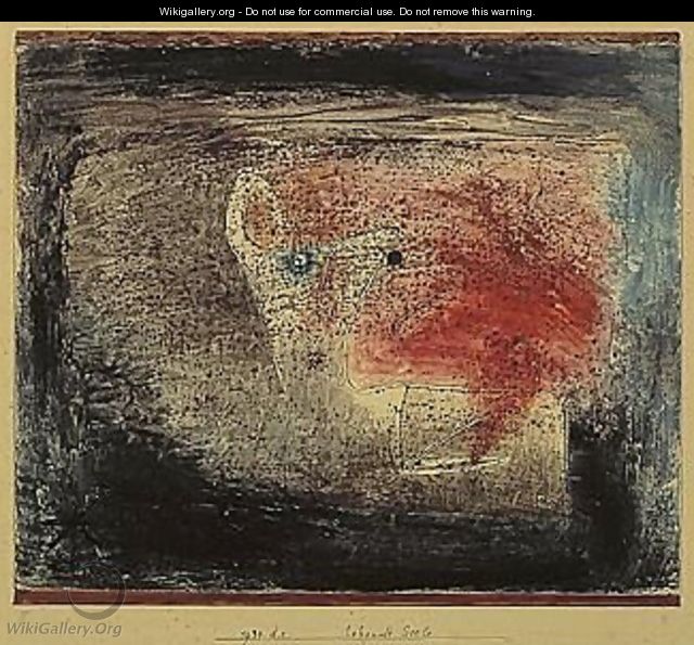 Iohende Seele (Blazing Soul) - Paul Klee