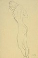 Standing Nude Female - Gustav Klimt