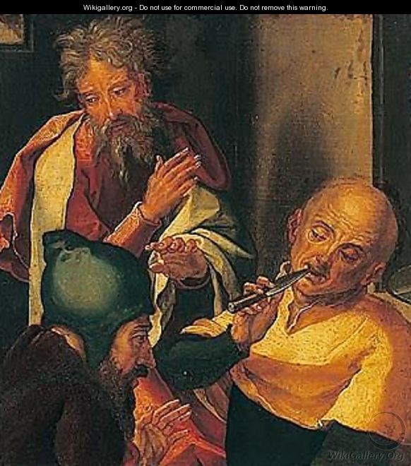 Three Elders Disputing - Pieter Coecke Van Aelst