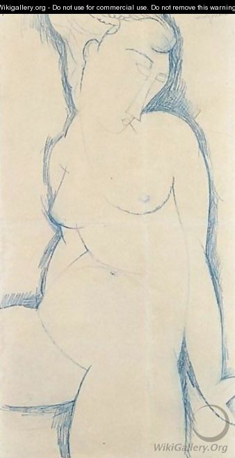 Nu Feminin - Amedeo Modigliani