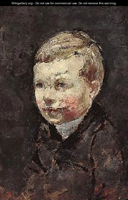 Head Of A Boy - Edvard Munch