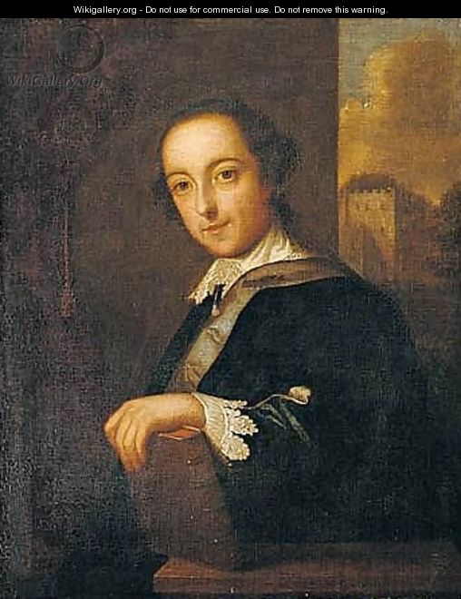 Portrait Of Horace Walpole - John Giles Eccard