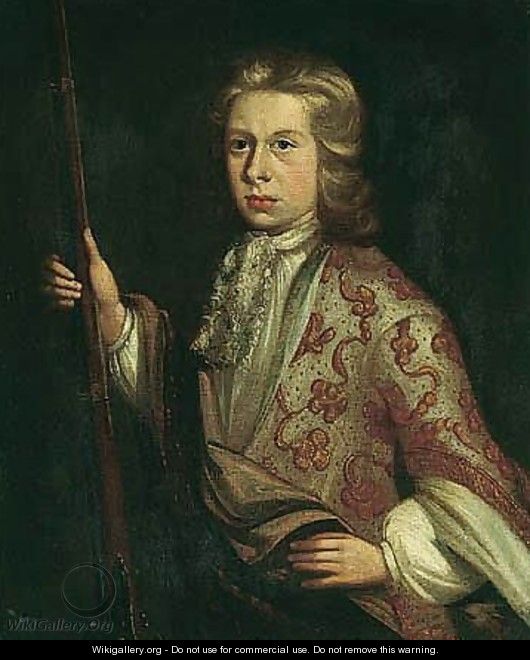 Portrait Of John Coffin (1678-1703) - (after) Kneller, Sir Godfrey