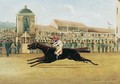 The Finish Of The St. Leger, Doncaster 1850 - Henry Alken