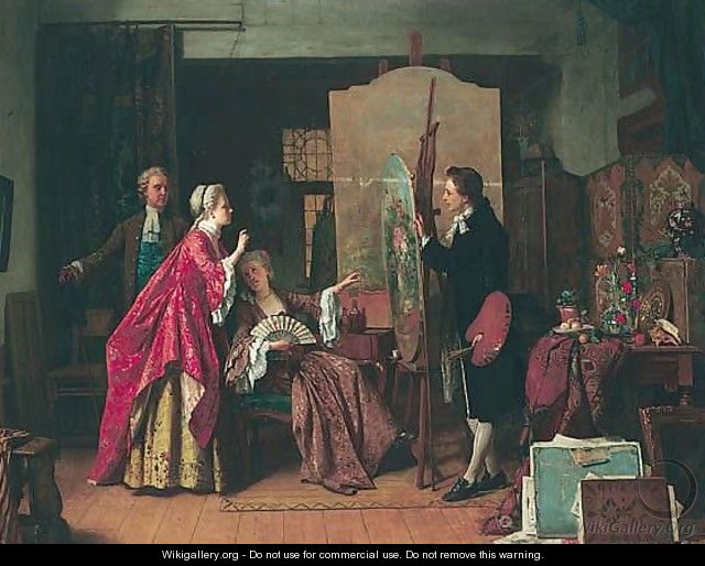 Le Salon Du Peintre - Jean Carolus