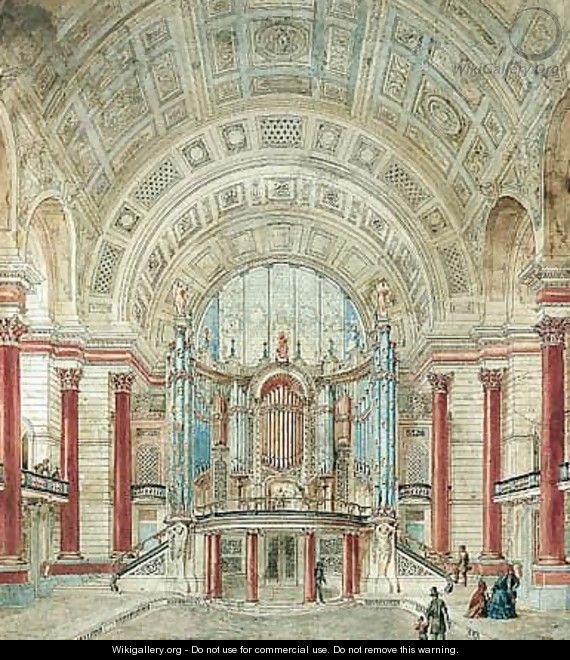 The Interior Of The Great Hall, St George