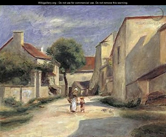Le Village - Pierre Auguste Renoir