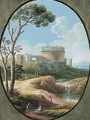 Pair Of Views In The Roman Campagna - Giovanni Battista Busiri