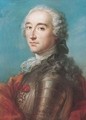Capitaine Dans Dauphine Infantrie Le 5 Juin 1748 - (after) Maurice-Quentin De La Tour