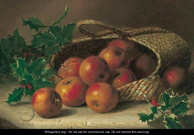Apples And Holly - Eloise Harriet Stannard