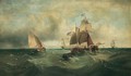 Shipping On A Swell - (after) Edward King Redmore