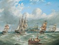 Shipping Off Gibralter - George Alexander Napier
