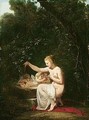 The Birth Of Cupid - Jacques-Antoine Vallin