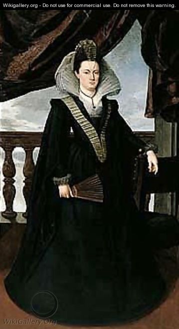 Portrait of a lady - Genoese School